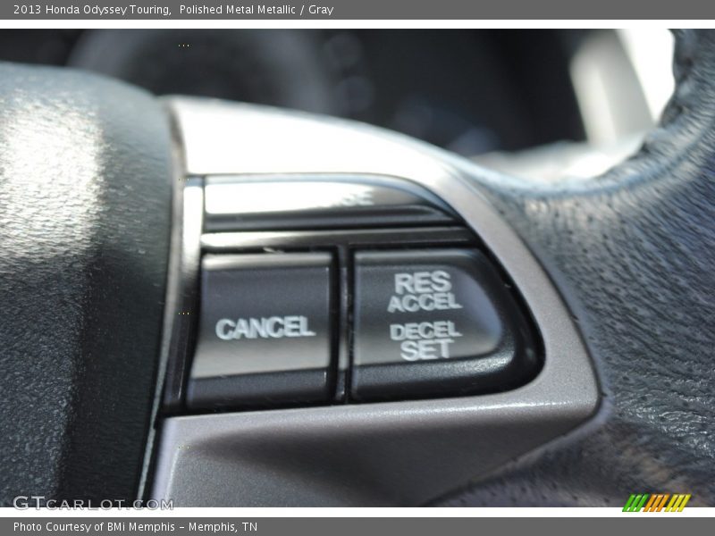 Polished Metal Metallic / Gray 2013 Honda Odyssey Touring