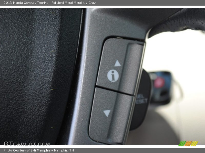 Polished Metal Metallic / Gray 2013 Honda Odyssey Touring