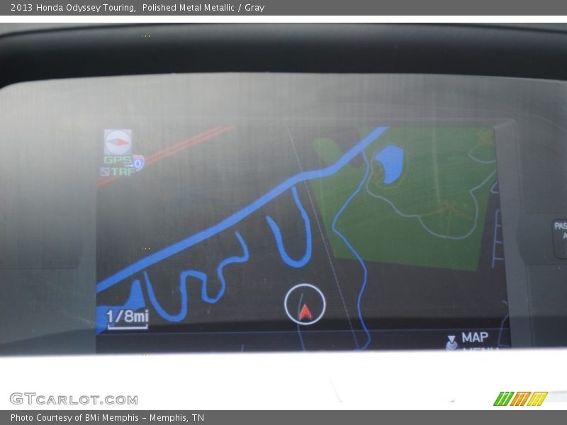 Polished Metal Metallic / Gray 2013 Honda Odyssey Touring