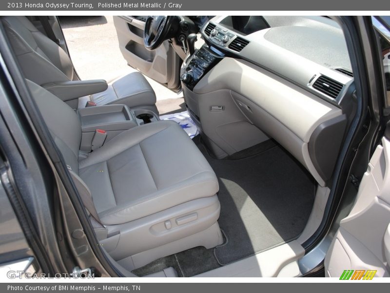 Polished Metal Metallic / Gray 2013 Honda Odyssey Touring
