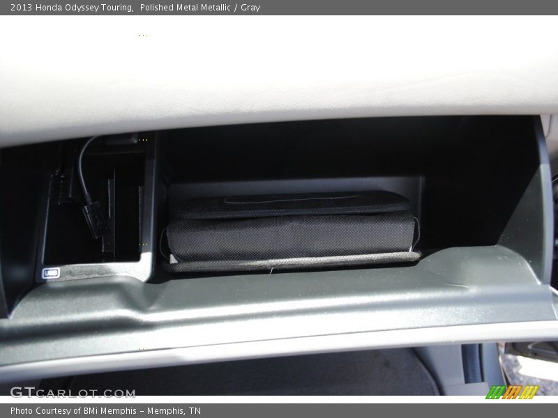 Polished Metal Metallic / Gray 2013 Honda Odyssey Touring