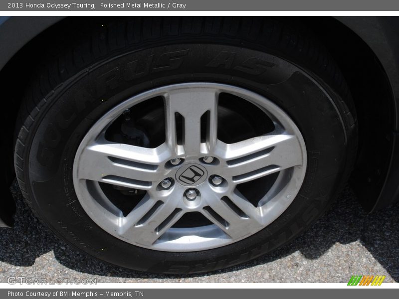 Polished Metal Metallic / Gray 2013 Honda Odyssey Touring