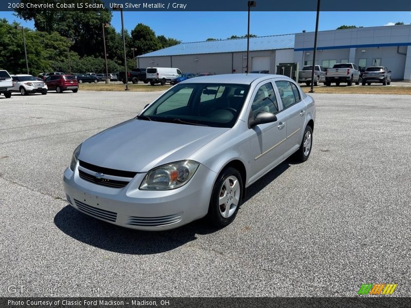 Ultra Silver Metallic / Gray 2008 Chevrolet Cobalt LS Sedan