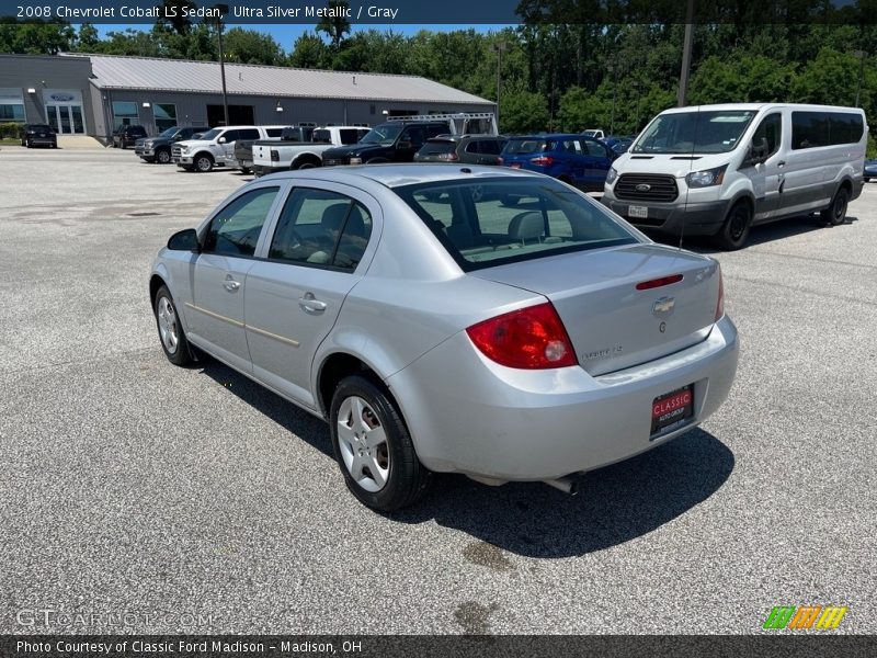 Ultra Silver Metallic / Gray 2008 Chevrolet Cobalt LS Sedan