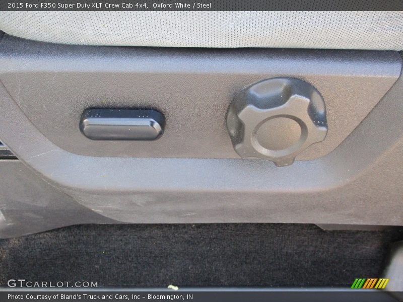 Oxford White / Steel 2015 Ford F350 Super Duty XLT Crew Cab 4x4