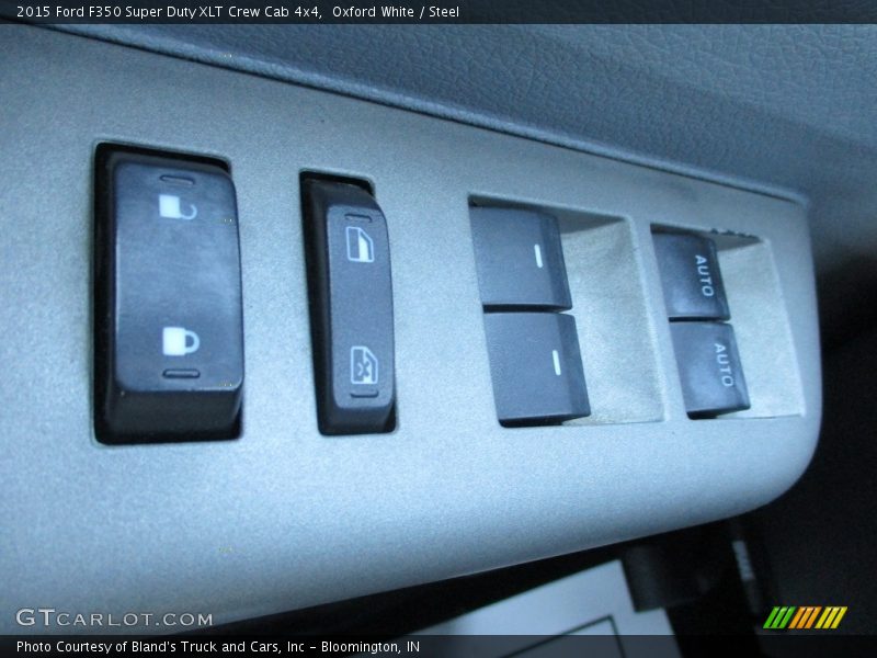 Oxford White / Steel 2015 Ford F350 Super Duty XLT Crew Cab 4x4