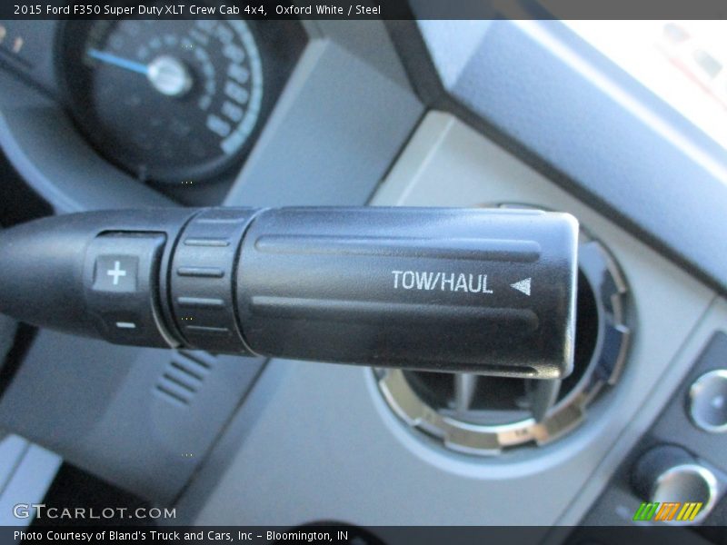 Oxford White / Steel 2015 Ford F350 Super Duty XLT Crew Cab 4x4