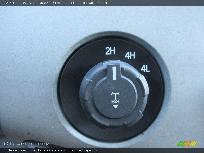 Oxford White / Steel 2015 Ford F350 Super Duty XLT Crew Cab 4x4