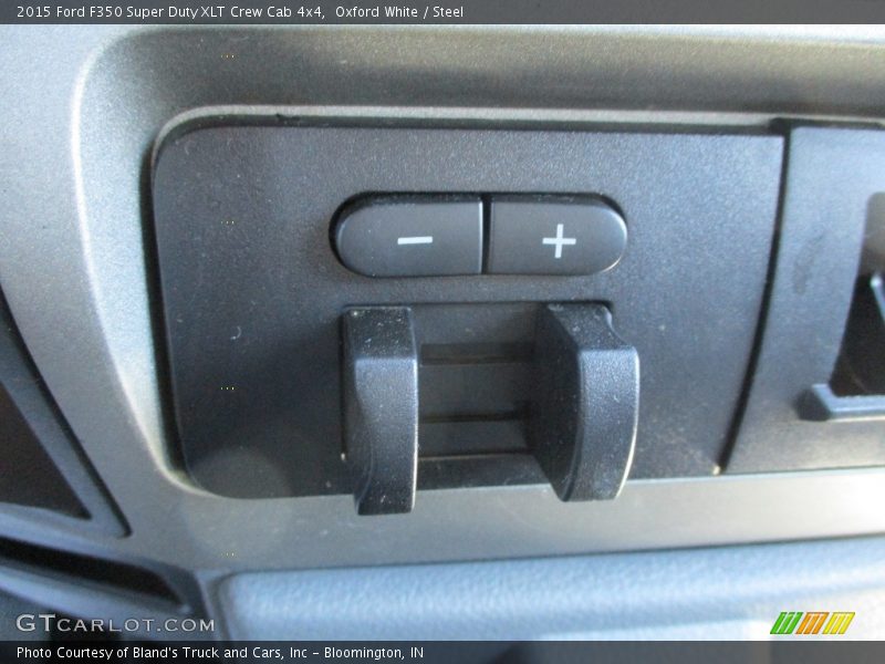 Oxford White / Steel 2015 Ford F350 Super Duty XLT Crew Cab 4x4