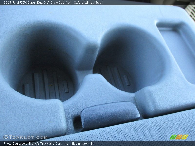 Oxford White / Steel 2015 Ford F350 Super Duty XLT Crew Cab 4x4