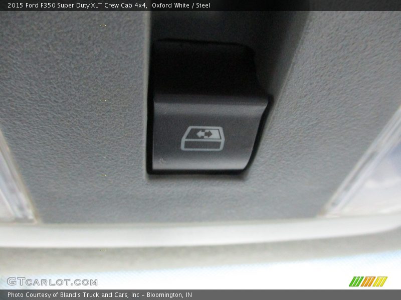 Oxford White / Steel 2015 Ford F350 Super Duty XLT Crew Cab 4x4