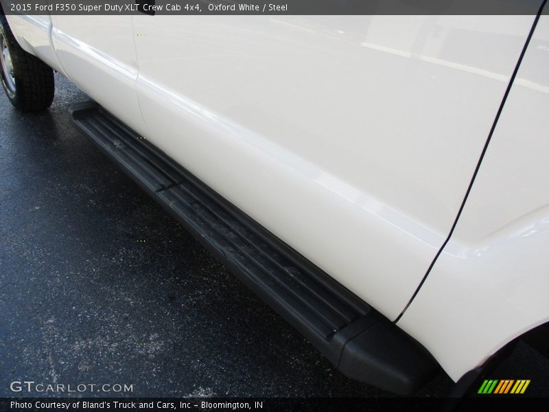 Oxford White / Steel 2015 Ford F350 Super Duty XLT Crew Cab 4x4
