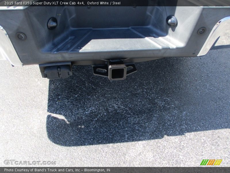 Oxford White / Steel 2015 Ford F350 Super Duty XLT Crew Cab 4x4
