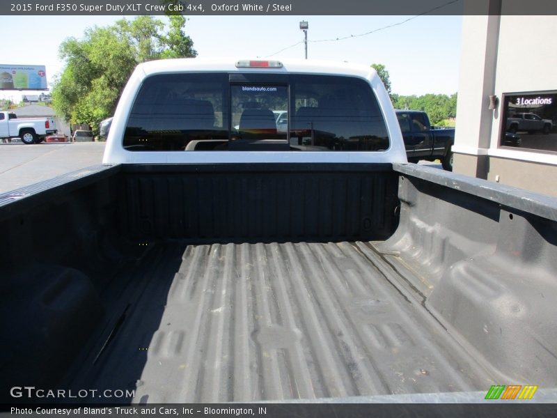 Oxford White / Steel 2015 Ford F350 Super Duty XLT Crew Cab 4x4