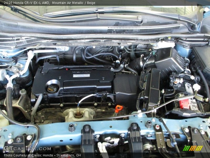  2016 CR-V EX-L AWD Engine - 2.4 Liter DI DOHC 16-Valve i-VTEC 4 Cylinder