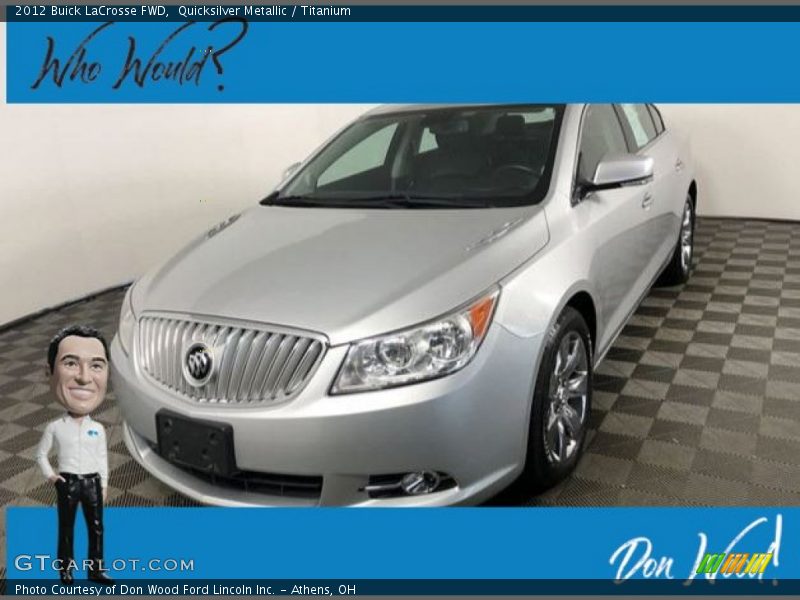 Quicksilver Metallic / Titanium 2012 Buick LaCrosse FWD