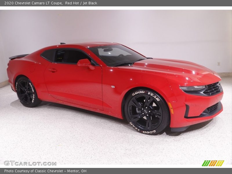 Red Hot / Jet Black 2020 Chevrolet Camaro LT Coupe