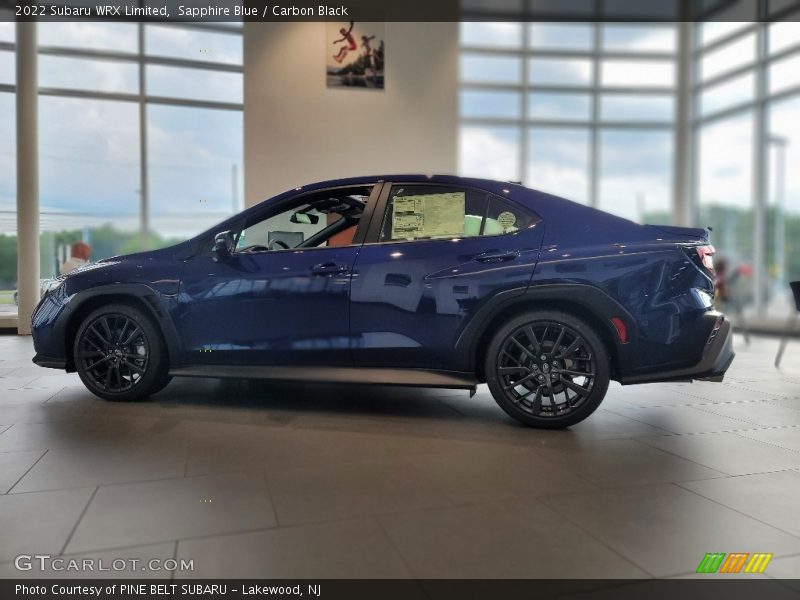  2022 WRX Limited Sapphire Blue