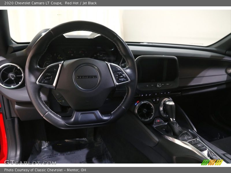 Red Hot / Jet Black 2020 Chevrolet Camaro LT Coupe