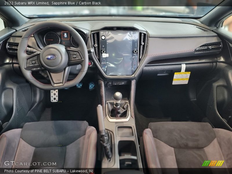 Front Seat of 2022 WRX Limited