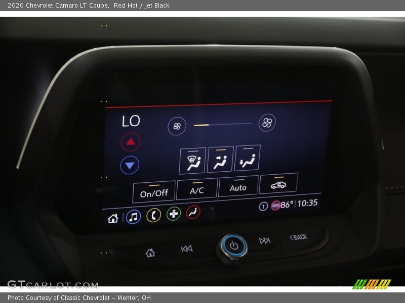 Red Hot / Jet Black 2020 Chevrolet Camaro LT Coupe