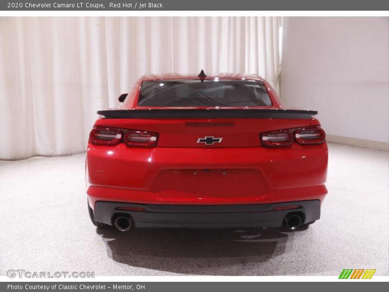 Red Hot / Jet Black 2020 Chevrolet Camaro LT Coupe