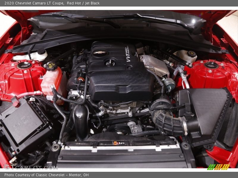 Red Hot / Jet Black 2020 Chevrolet Camaro LT Coupe