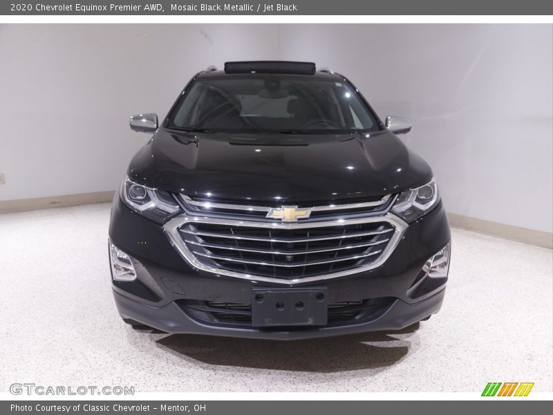 Mosaic Black Metallic / Jet Black 2020 Chevrolet Equinox Premier AWD