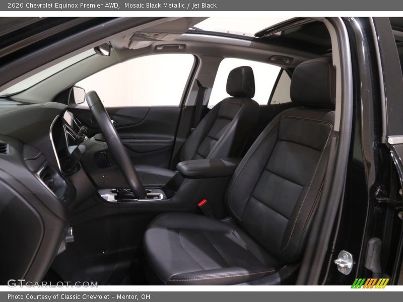 Mosaic Black Metallic / Jet Black 2020 Chevrolet Equinox Premier AWD