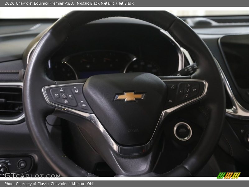 Mosaic Black Metallic / Jet Black 2020 Chevrolet Equinox Premier AWD