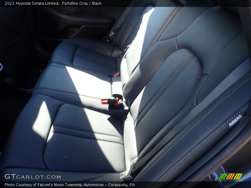 Portofino Gray / Black 2022 Hyundai Sonata Limited