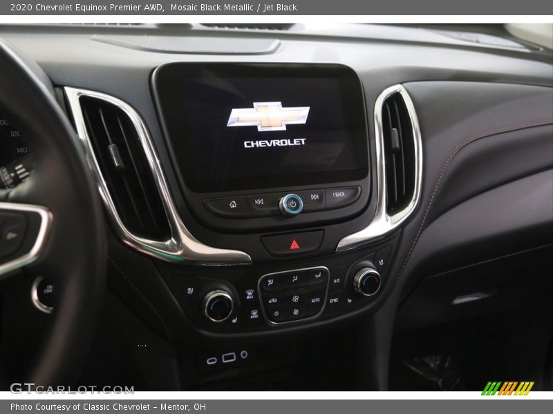 Mosaic Black Metallic / Jet Black 2020 Chevrolet Equinox Premier AWD