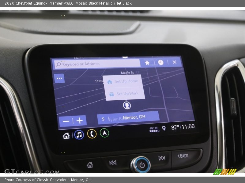 Mosaic Black Metallic / Jet Black 2020 Chevrolet Equinox Premier AWD