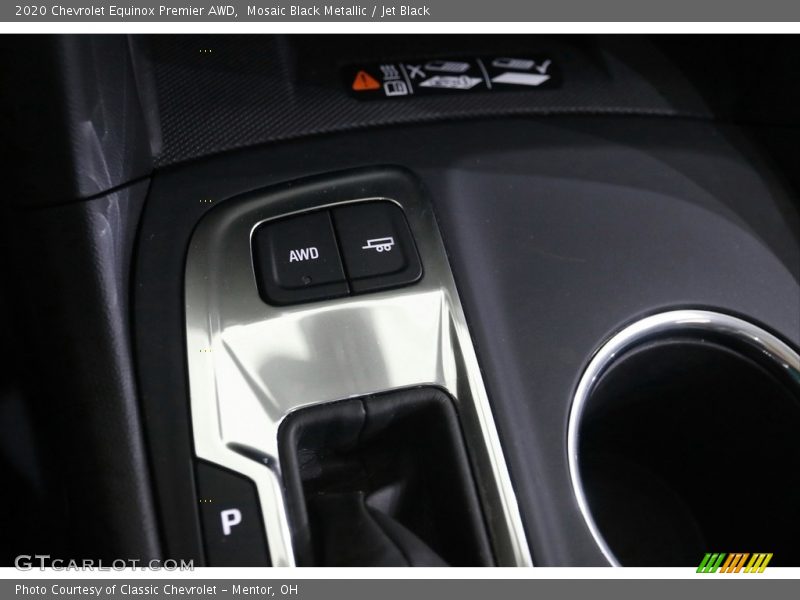 Mosaic Black Metallic / Jet Black 2020 Chevrolet Equinox Premier AWD