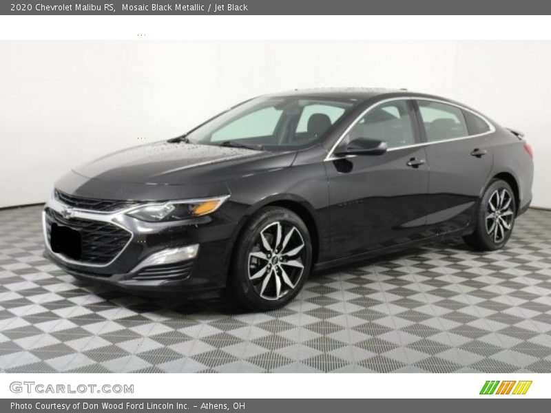 Mosaic Black Metallic / Jet Black 2020 Chevrolet Malibu RS