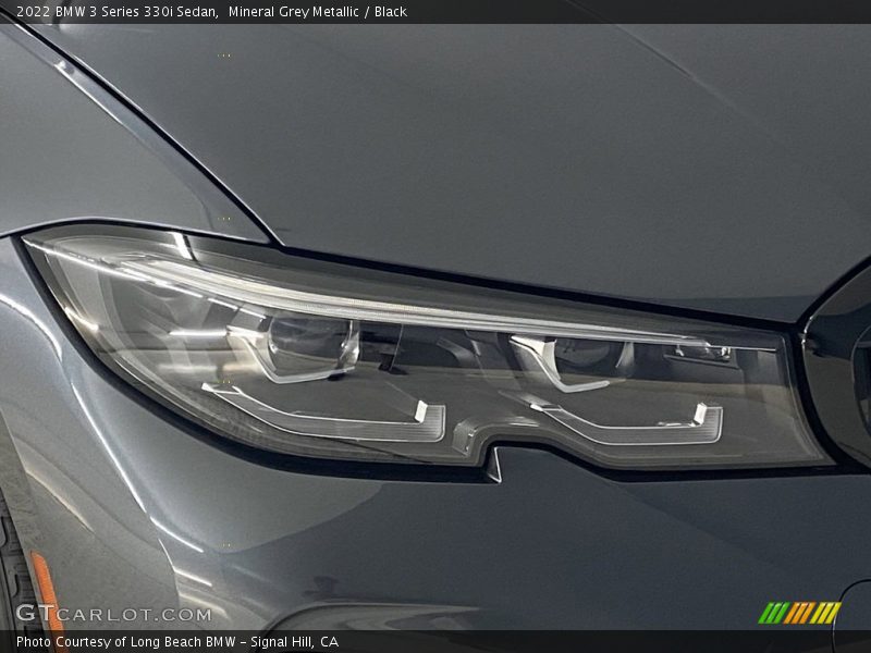 Mineral Grey Metallic / Black 2022 BMW 3 Series 330i Sedan