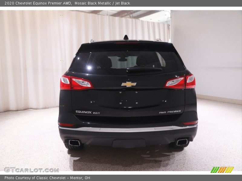 Mosaic Black Metallic / Jet Black 2020 Chevrolet Equinox Premier AWD