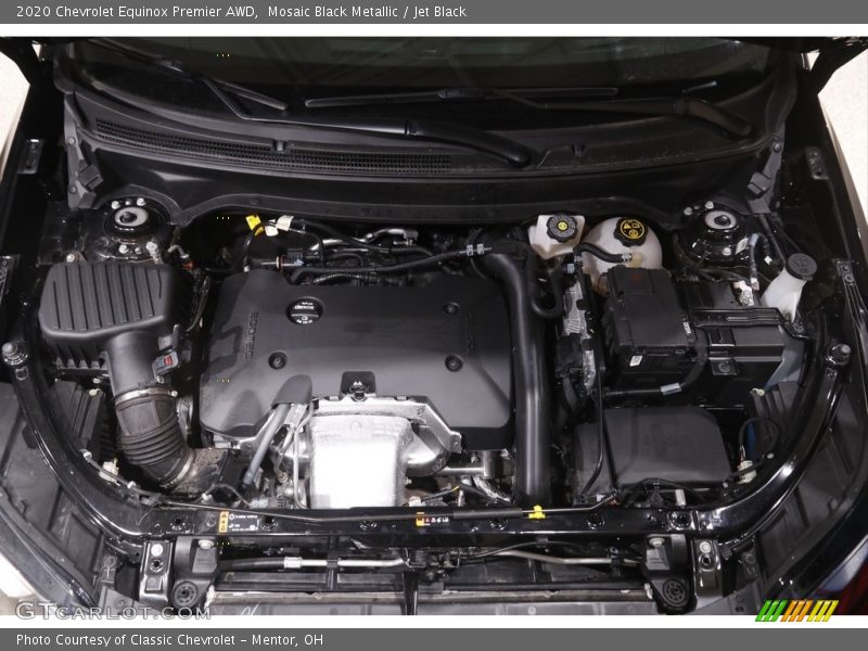 Mosaic Black Metallic / Jet Black 2020 Chevrolet Equinox Premier AWD
