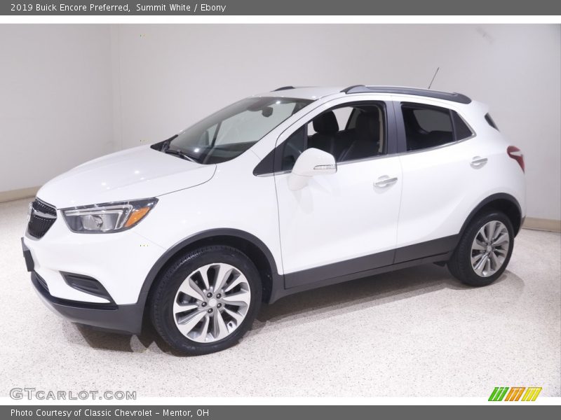 Summit White / Ebony 2019 Buick Encore Preferred