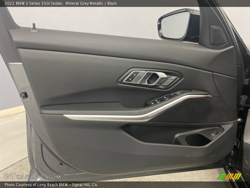 Mineral Grey Metallic / Black 2022 BMW 3 Series 330i Sedan