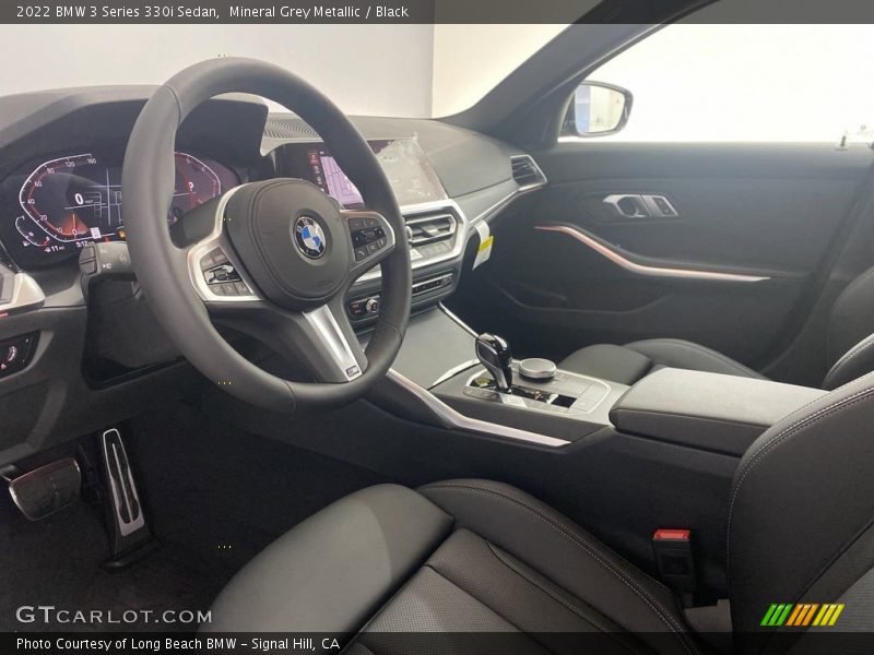 Mineral Grey Metallic / Black 2022 BMW 3 Series 330i Sedan