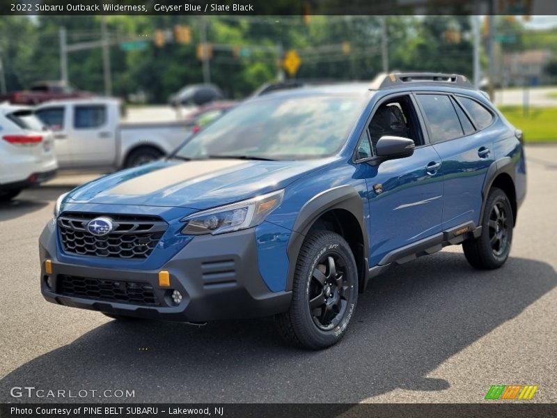 Geyser Blue / Slate Black 2022 Subaru Outback Wilderness