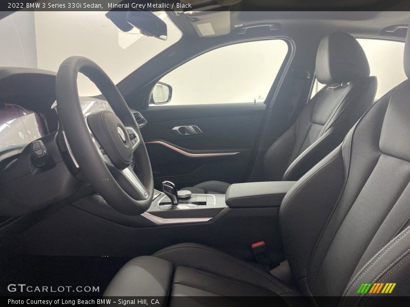 Mineral Grey Metallic / Black 2022 BMW 3 Series 330i Sedan