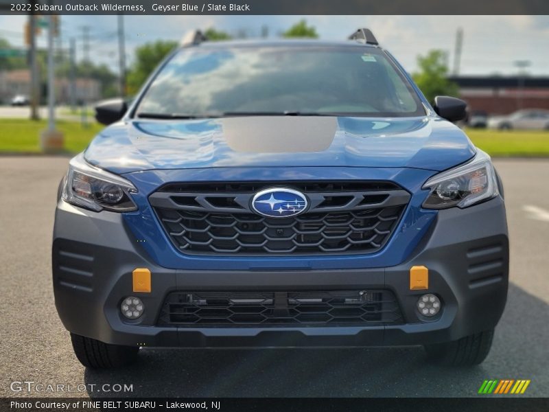 Geyser Blue / Slate Black 2022 Subaru Outback Wilderness