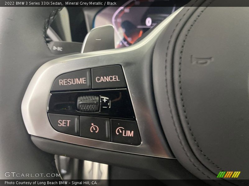 Mineral Grey Metallic / Black 2022 BMW 3 Series 330i Sedan