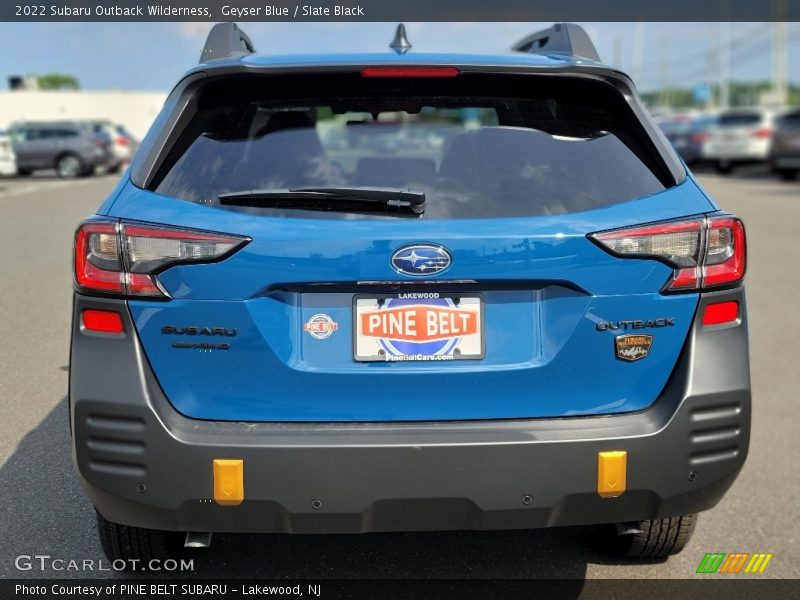 Geyser Blue / Slate Black 2022 Subaru Outback Wilderness