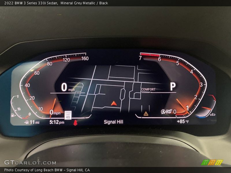 Mineral Grey Metallic / Black 2022 BMW 3 Series 330i Sedan