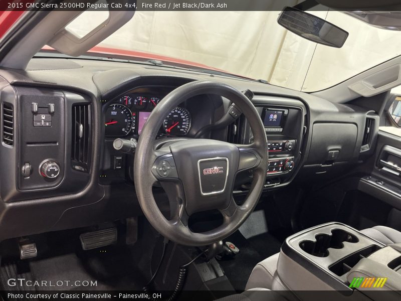 Fire Red / Jet Black/Dark Ash 2015 GMC Sierra 2500HD Regular Cab 4x4