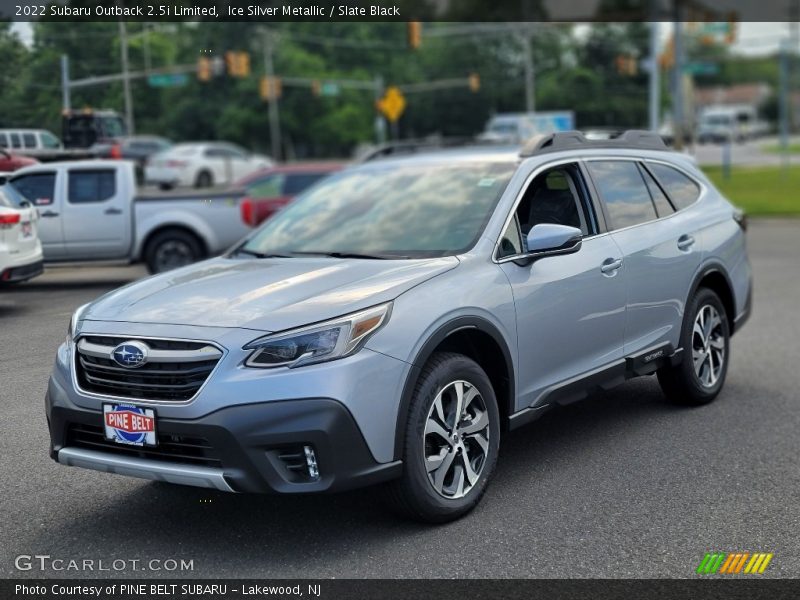 Ice Silver Metallic / Slate Black 2022 Subaru Outback 2.5i Limited