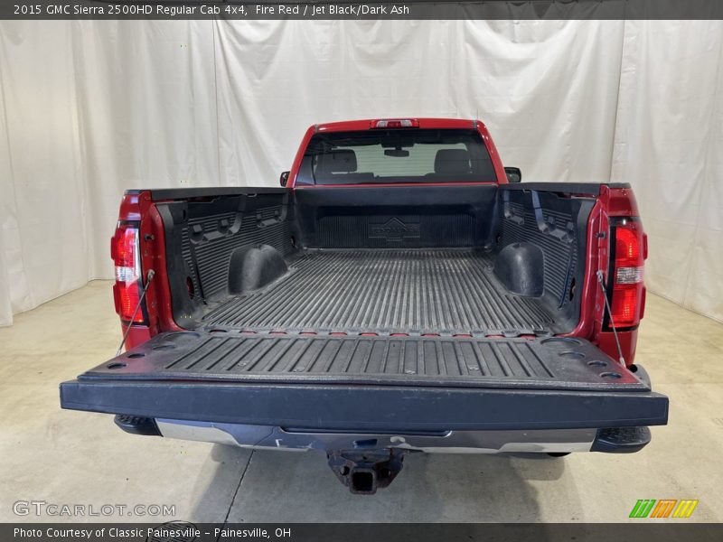 Fire Red / Jet Black/Dark Ash 2015 GMC Sierra 2500HD Regular Cab 4x4